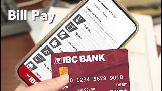 How to use Bill Pay in the IBC Bank mobile app | IBC Bank Demos