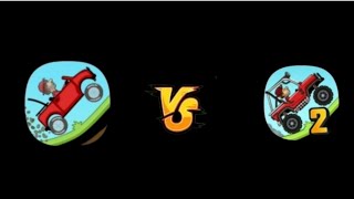 Hill Climb Racing Vs Hill Climb Racing 2+ Comparison Video