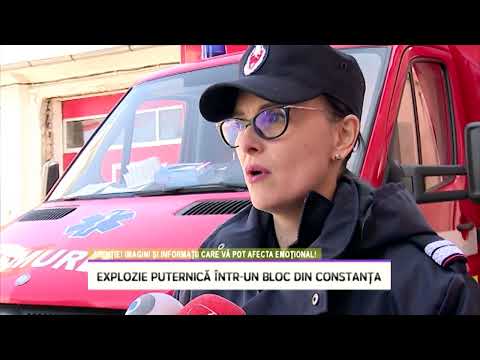 Explozie puternică, într-un bloc din Constanța - LITORAL TV