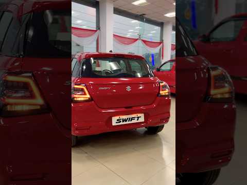 New Swift vxi red 2024 facelift 6 airbags aur highest mileage #swift #maruti #hatchback