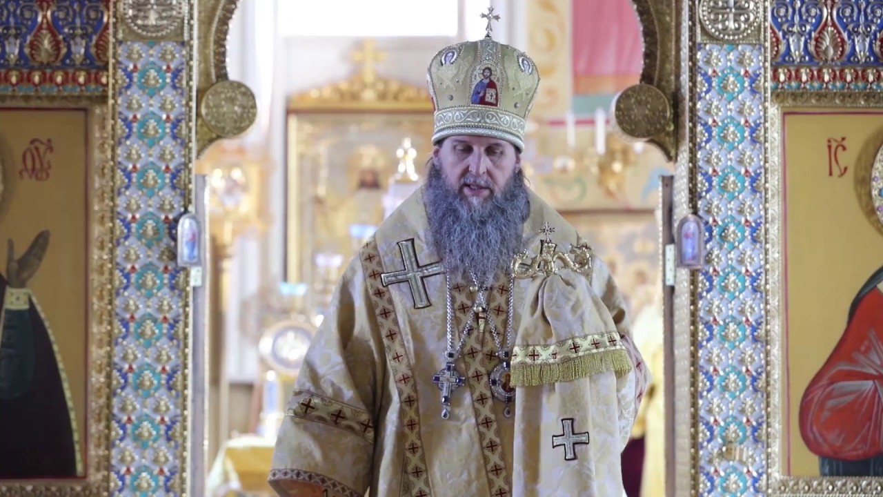 Божественная литургия в день Прпп. Сергия и Германа Валаамских. Проповедь митрополита Даниила
