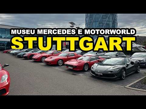 O MUSEU DA MERCEDES e a GARAGEM dos MILIONÁRIOS em STUTTGART! - PDK MOTORS GERMANY DAY 9