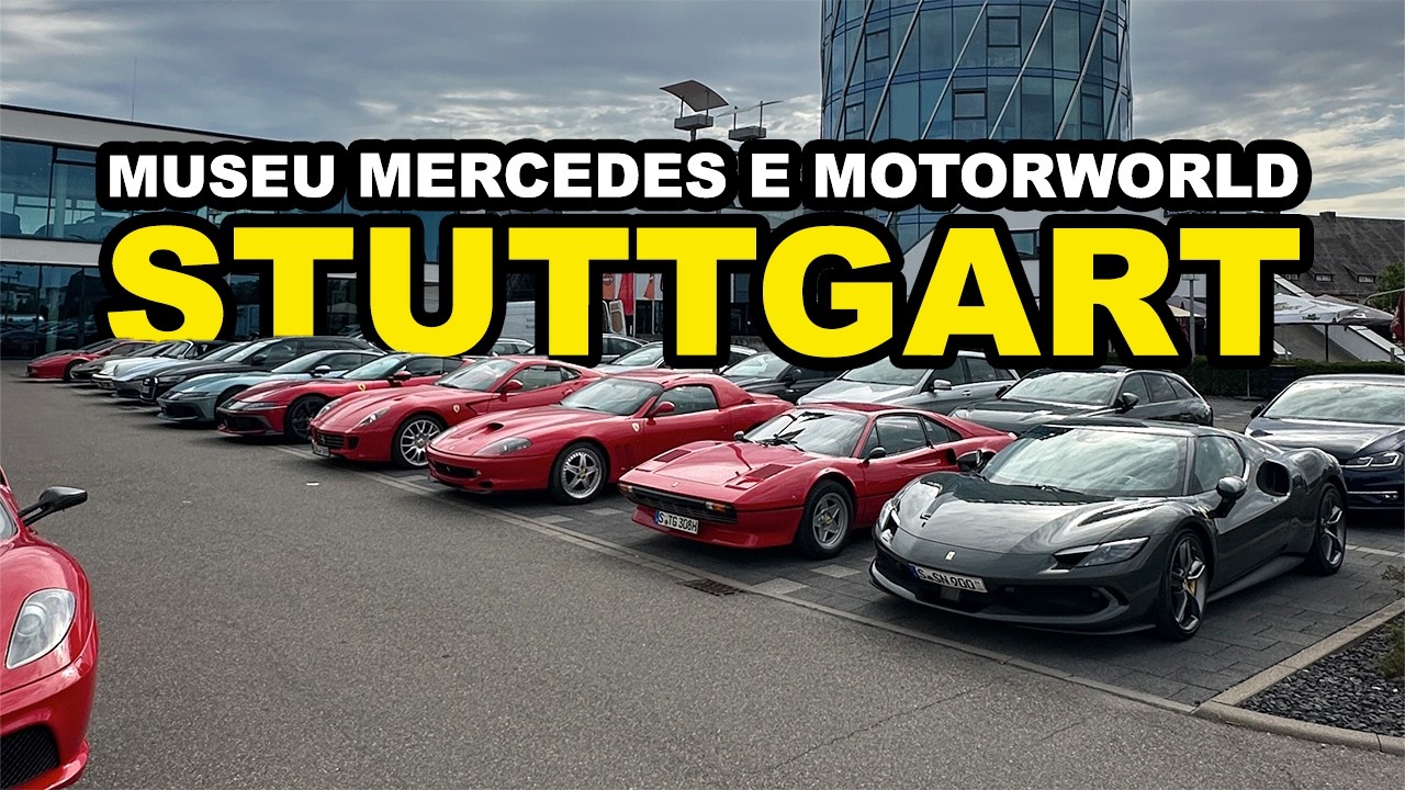 A GARAGEM dos MILIONÁRIOS em STUTTGART e o MUSEU DA MERCEDES! - PDK MOTORS GERMANY DAY 9