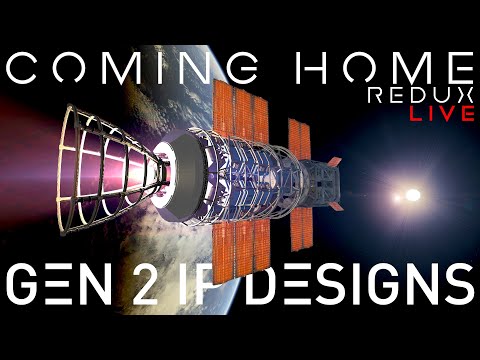 Designing Far Future Tech Interplanetary Craft! | KSP Coming Home Redux | Livestream