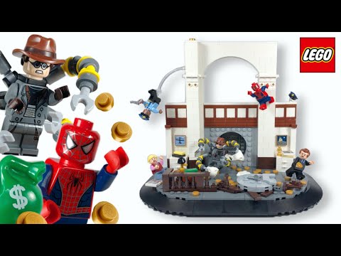 LEGO Spider-Man 2 Doc Ock Bank Heist MOC Build & Review! #LEGO #Marvel #spiderman