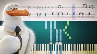 The Lumineers - Holdin&#39; Out (Storks) - Piano Tutorial + SHEETS