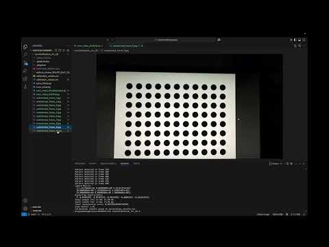Camera Calibration using DotGridCalibration Method | OpenCV | Python