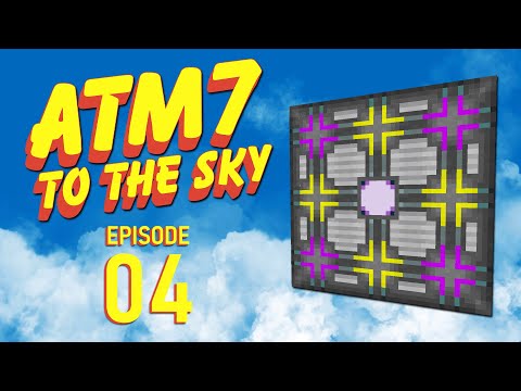 Threefold - Minecraft ATM7: To The Sky - Ep04 - P2P & Autocrafting With Applied Energistics 2
