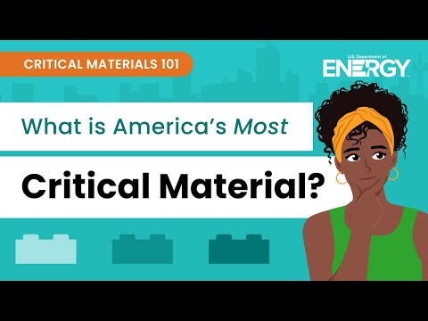 Critical Materials 101: What is America's Most Critical Material?