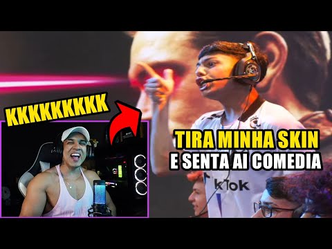 HUDSON AMORIM REAGINDO AS MELHORES FARPAS DO 4V4 PRESENCIAL DA COPA NOBRU