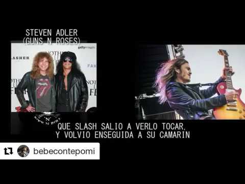 Steven Adler(Guns N Roses) habla sobre Pato Sardelli de Airbag