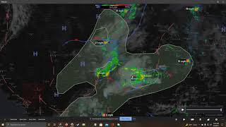 Checking out the forecast in preparation for Hurricane Larry!