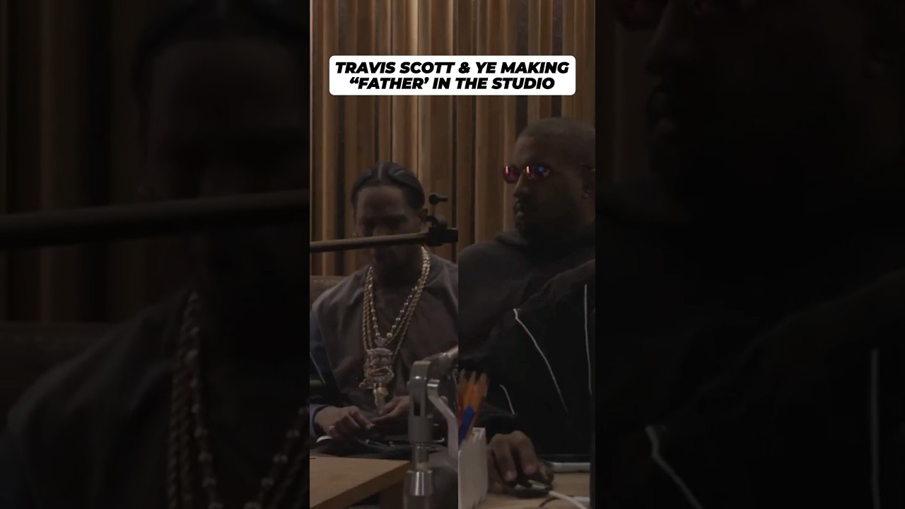 Exclusive Look How KANYE & TRAVIS SCOTT Made "Father" #kanye #travisscott #bully #ye #kanyetypebeat