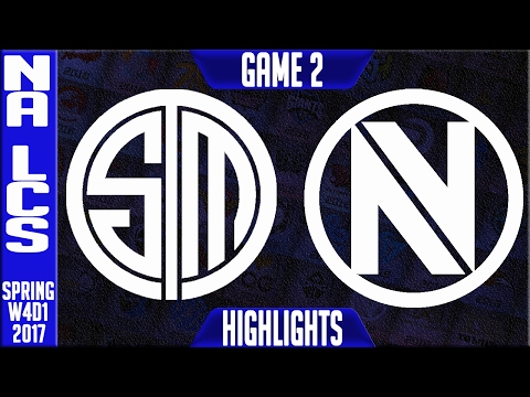 TSM vs Team EnVyUs Game 2 - NA LCS W4D2 Spring 2017 - TSM vs NV G2