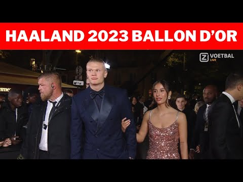 Erling Haaland Interview On The Red Carpet Of Ballon D'or 2023