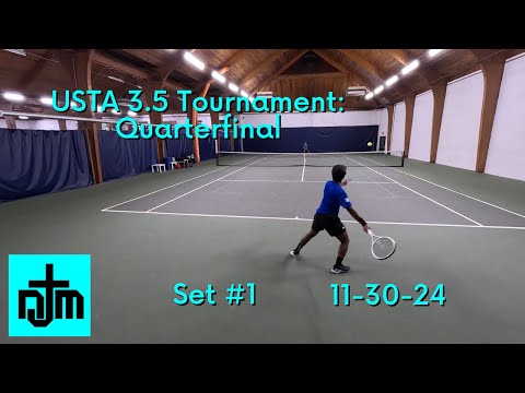 USTA 3.5 Tournament: Quarterfinal Set #1 / 11-30-24