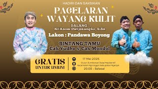 Download lagu 🔴LIVE WAYANG KULIT DALANG KI ANOM DWIJOKANGKO, S.Sn 'PANDAWA BOYONG' BT. CAK YUDHO CS mp3
