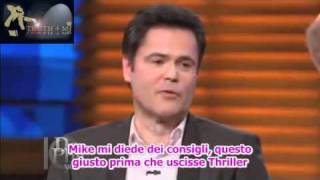 Donny Osmond about Michael Jackson on Dr. Phil Show sub ita.avi