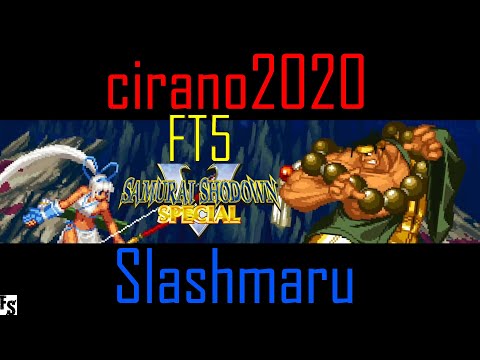 Samurai Shodown V Special - cirano2020 [Mina] vs Slashmaru [Gaira/Haohmaru/Shizumaru] Fightcade FT5