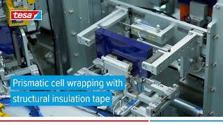 Advanced Prismatic Cell Lamination Using UV Adhesive Tape | tesa x Sejong Automation
