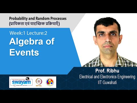 Probability and Random Processes प्रायिकता एवं यादृच्छिक प्रक्रियाएँ Introductory Video