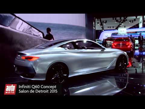 Infiniti Q60 Concept - Salon de Détroit 2015