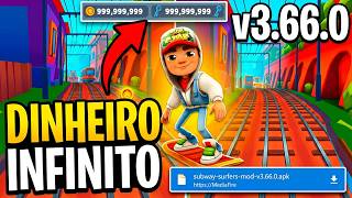 SUBWAY SURFERS MOD APK V3.66.0💰 DINHEIRO INFINITO + PRANCHAS ILIMITADAS!