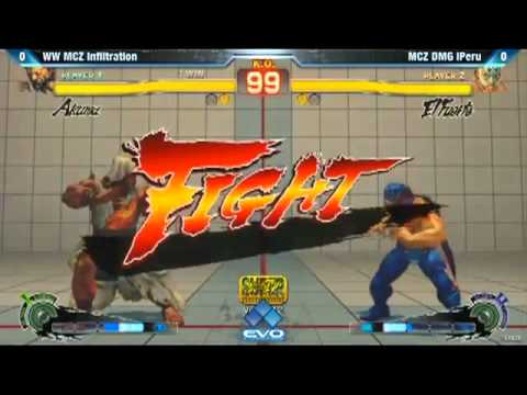EVO 2012 Top 16: Infiltration (Akuma) vs Iperu
