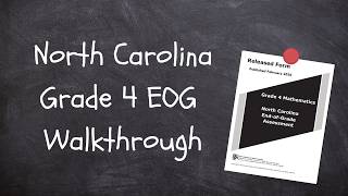 NC 4th grade EOG Walkthrough