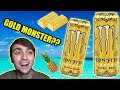 ULTRA GOLD MONSTER ENERGY AND ITS SUGAR FREE MONSTER ENERGY REVIEW