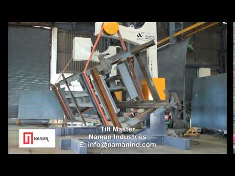 Tilt master- Fast Rotator - Beam Rotator for Structural steel fabricators