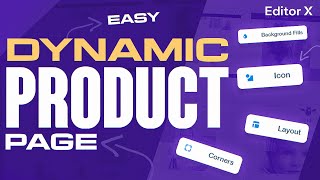 How To Create A Dynamic eCommerce Product Page & “All Product Page” In Editor X
