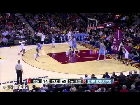 LeBron James Full Highlights vs Nuggets 2014 11 17   22 Pts, 9 Reb