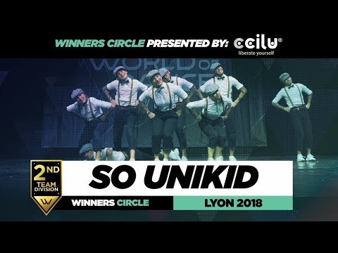 So Unikid I 2nd Place Team Division I Winners Circle I World of Dance Lyon 2018  I  #WODFR18