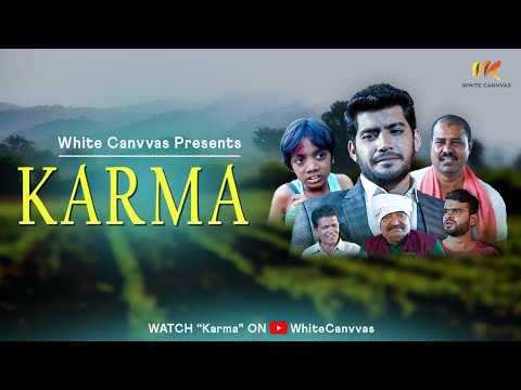 Dhaval Makwana As a Depressed class farmer in Karma Short film 