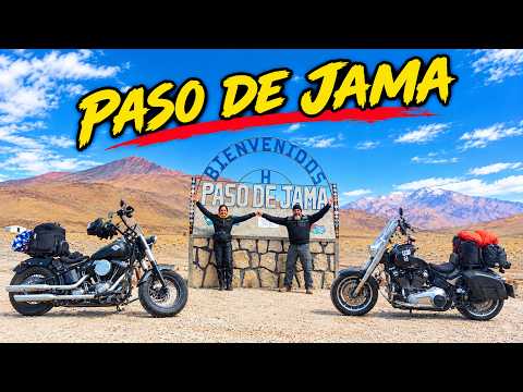 RUMBO al PASO DE JAMA en HARLEY 🏍 🇦🇷🇨🇱 | Por la Ruta 52 desde SUSQUES #viajarenmoto #pasodejama