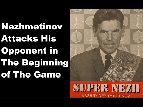The King Hunt: Rashid Nezhmetdinov vs Vladas Mikenas - Kazan (1948) #6
