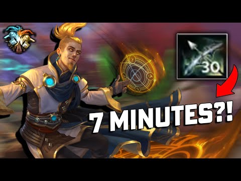 30 SILVERBRANCH STACKS AT 7 MINUTES INTO THE GAME! SO MUCH DPS! - Masters Ranked Duel - SMITE