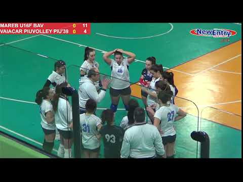 FIPAV UNDER 16: - MAREB U16F BAV - VAIACAR PIUVOLLEY PIU'39