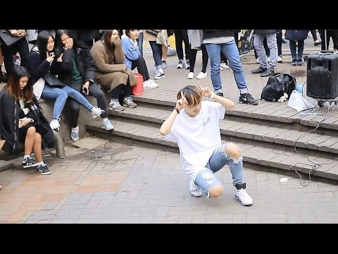 A Korean Boy Dancing TWICE "Like OOH-AHH" Perfectly(Cover) at Hongdae