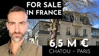 19th century manor house to sell in Paris, France
