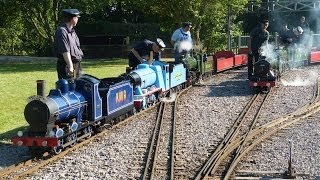 Eastleigh Lakeside Railway 'SURREY BORDER & CAMBERLEY RAILWAY RE-CREATION' - 08/06/2013
