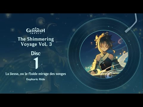 Shimmering Voyage 3.8 OST ▢ 3 [CD]s: Mirage des songes [GENSHIN IMPACT]