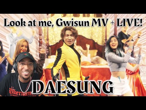 D-LITE IS THE TROT KING!! | DAESUNG (D-LITE) - Look at me, Gwisun MV + LIVE! | REACTION!