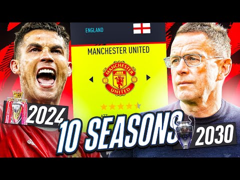 I *TAKEOVER* MAN UNITED as RALF RANGNICK for 10 SEASONS!!🤔 FIFA 22 Career Mode