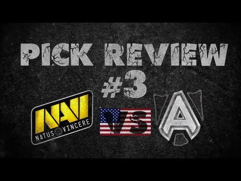 Pick review: Alliance vs Na'Vi - The International 3 - Grand Finals Game 5 Eng
