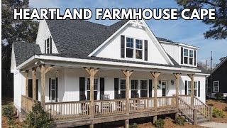 Heartland Farmhouse Cape Fly-Through | 3–4 Bedroom Modular Home in Hubert NC