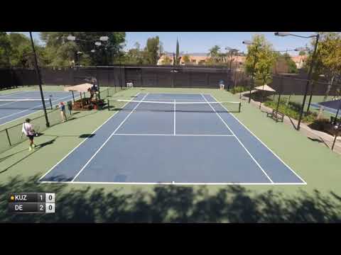 Bruno Kuzuhara v. Daniel De Jonge - singles - M25 CALABASAS