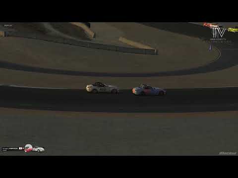 3 runda sezonu UniRacers 3X3 Tournament! Mazda MX-5 na Laguna Seca