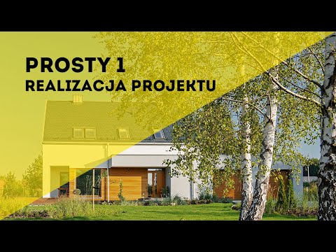 Prosty 1 – realizacja projeku | Domy z Wizją - projekty domów nowoczesnych